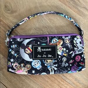 Tokidoki x Ju-Ju-Be Space Place Astronaut Print Wristlet Mini Bag Retired HTF